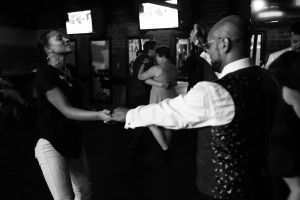 photo of couples partner dancing